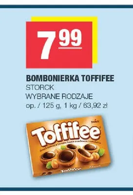 Bombonierka Toffifee Storck promocja w SPAR