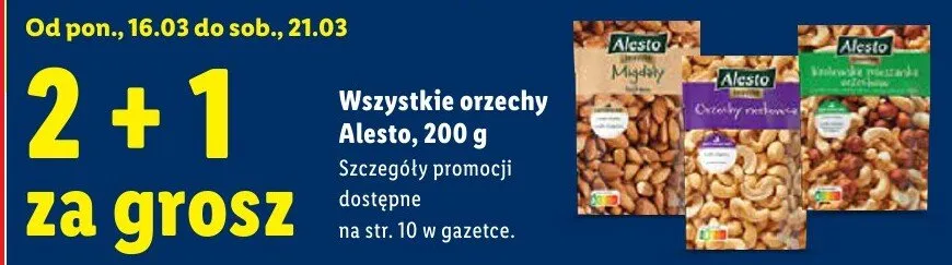 Wszystkie orzechy 200 g promocja w Lidl
