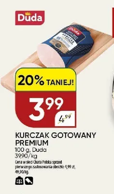 Kurczak gotowany Premium Duda promocja w Chata Polska