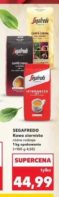 Kawa ziarnista Segafredo Intermezzo promocja w Kaufland