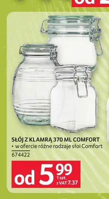Słoik z klamrą Comfort promocja w Selgros