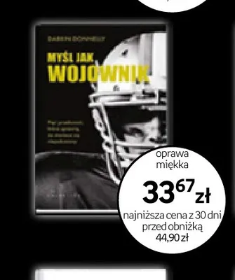 Książka Myśl jak wojownik promocja w Empik