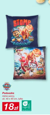 Poduszka Paw Patrol Dino promocja w KiK