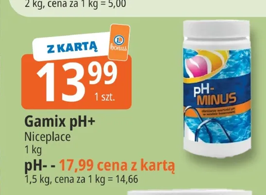 Gamix pH- Niceplace promocja w Leclerc