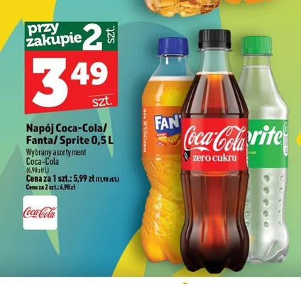 Napój Sprite promocja w TOPAZ