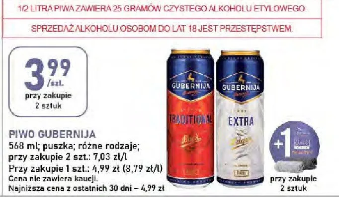 Piwo promocja w Stokrotka