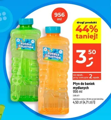 Płyn do baniek mydlanych promocja w Dealz