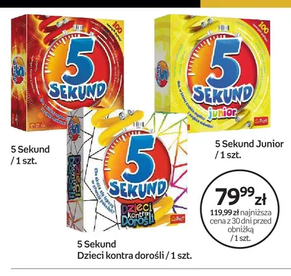 Gra 5 Sekund Trefl promocja w Empik