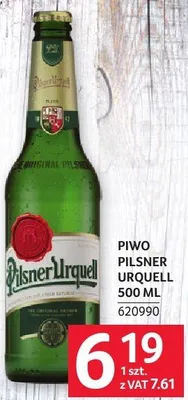 Piwo Pilsner Urquell 500ML promocja w Selgros
