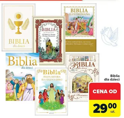 Biblia dla dzieci promocja w Carrefour