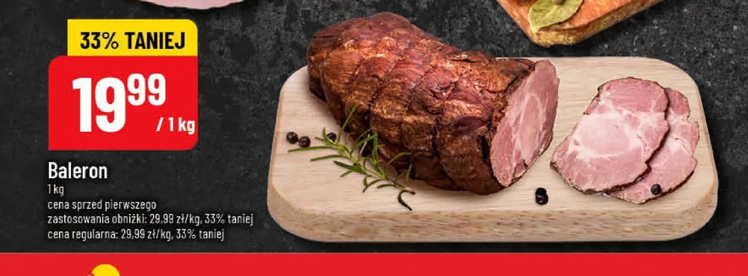 Baleron promocja w POLOmarket