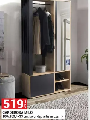 Garderoba MILO promocja w Merkury Market