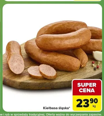 Kiełbasa śląska promocja w Carrefour Express