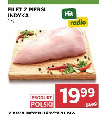 Filet z piersi indyka promocja w Stokrotka