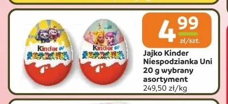 Jajko Kinder Niespodzianka Uni promocja w Gama