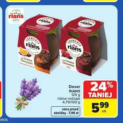 Deser Rians promocja w Carrefour Market