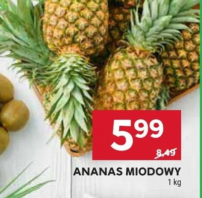 Ananas miodowy promocja w Stokrotka