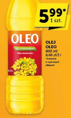 Olej rzepakowy promocja w Euro Sklep