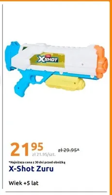 Zabawka pistolet X-Shot Zuru promocja w Action