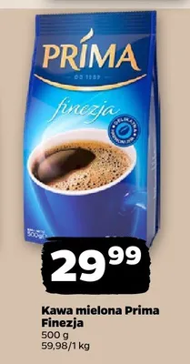 Kawa mielona Finezja promocja w Netto