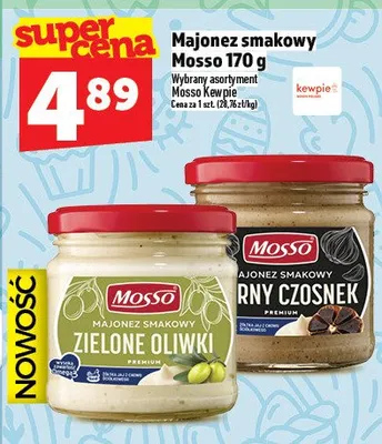 Majonez smakowy Mosso promocja w TOPAZ