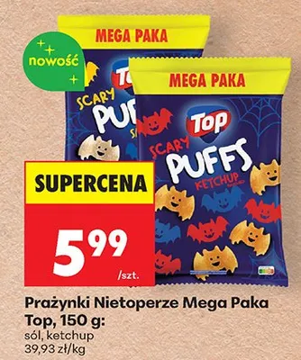 Prażynki Nietoperze sól promocja w Biedronka
