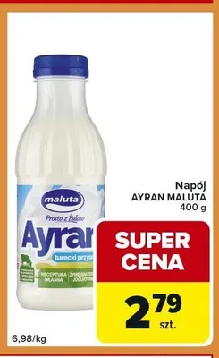 Napój Ayran Maluta promocja w Carrefour Express