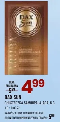 Chusteczka samoopalająca promocja w Drogerie Natura