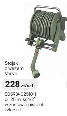 Stojak z wężem promocja w Castorama