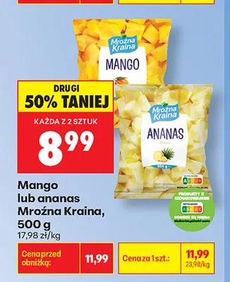 Ananas Mroźna Kraina promocja w Biedronka