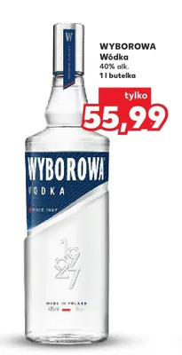 Wódka Wyborowa promocja w Kaufland
