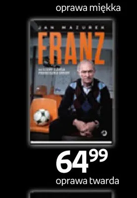 Książka Franz Jan Mazurek promocja w Empik