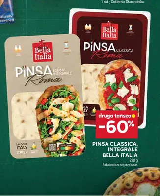 Pinsa Classica Bella Italia promocja w Stokrotka