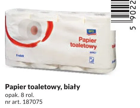 Papier toaletowy biały Bunny soft promocja w Makro