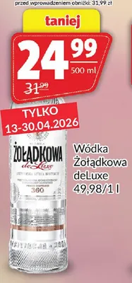 Wódka deLuxe promocja w Prim Market