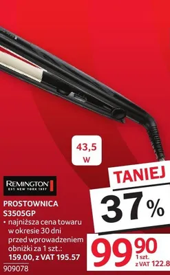 Prostownica Remington S3505GP promocja w Selgros