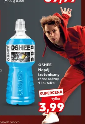 Napój izotoniczny Oshee promocja w Kaufland