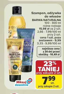 Szampon do włosów promocja w Carrefour