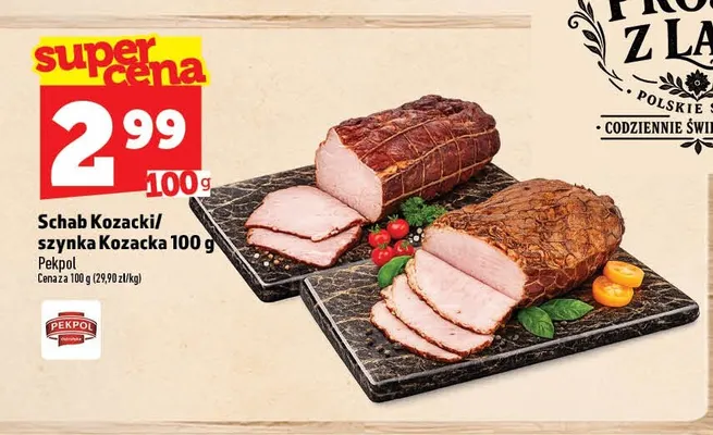 Schab kozacki Pekpol promocja w TOPAZ