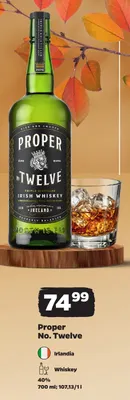 Whiskey Proper No. Twelve promocja w Netto