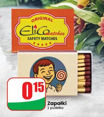 Zapałki Eli Matches promocja w Dino