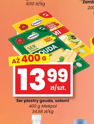 Ser plastry gouda Mlekpol promocja w emma MARKET