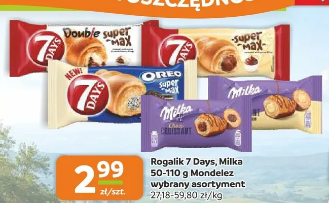 Rogalik Milka Choco Croissant promocja w Gama