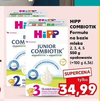 Mleko dla dzieci HiPP Junior Combiotik 2 promocja w Kaufland