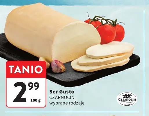Ser świeży Gusto Czarnocin promocja w Intermarche