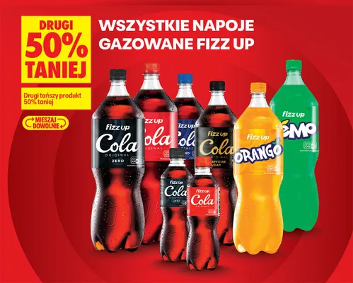 Napoje gazowane Fizz Up promocja w Biedronka