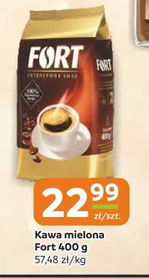 Kawa mielona Fort promocja w Gama