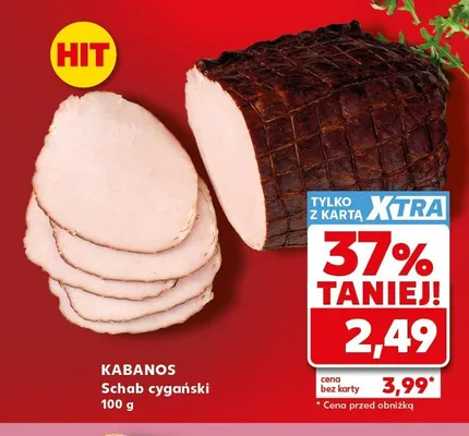 Schab cygański Kabanos promocja w Kaufland