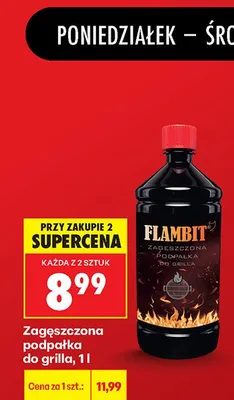 Zagęszczona podpałka do grilla promocja w Biedronka