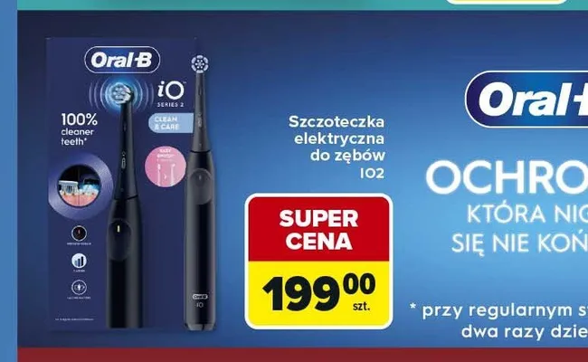 Szczoteczka elektryczna do zębów Oral-B iO2 promocja w Carrefour